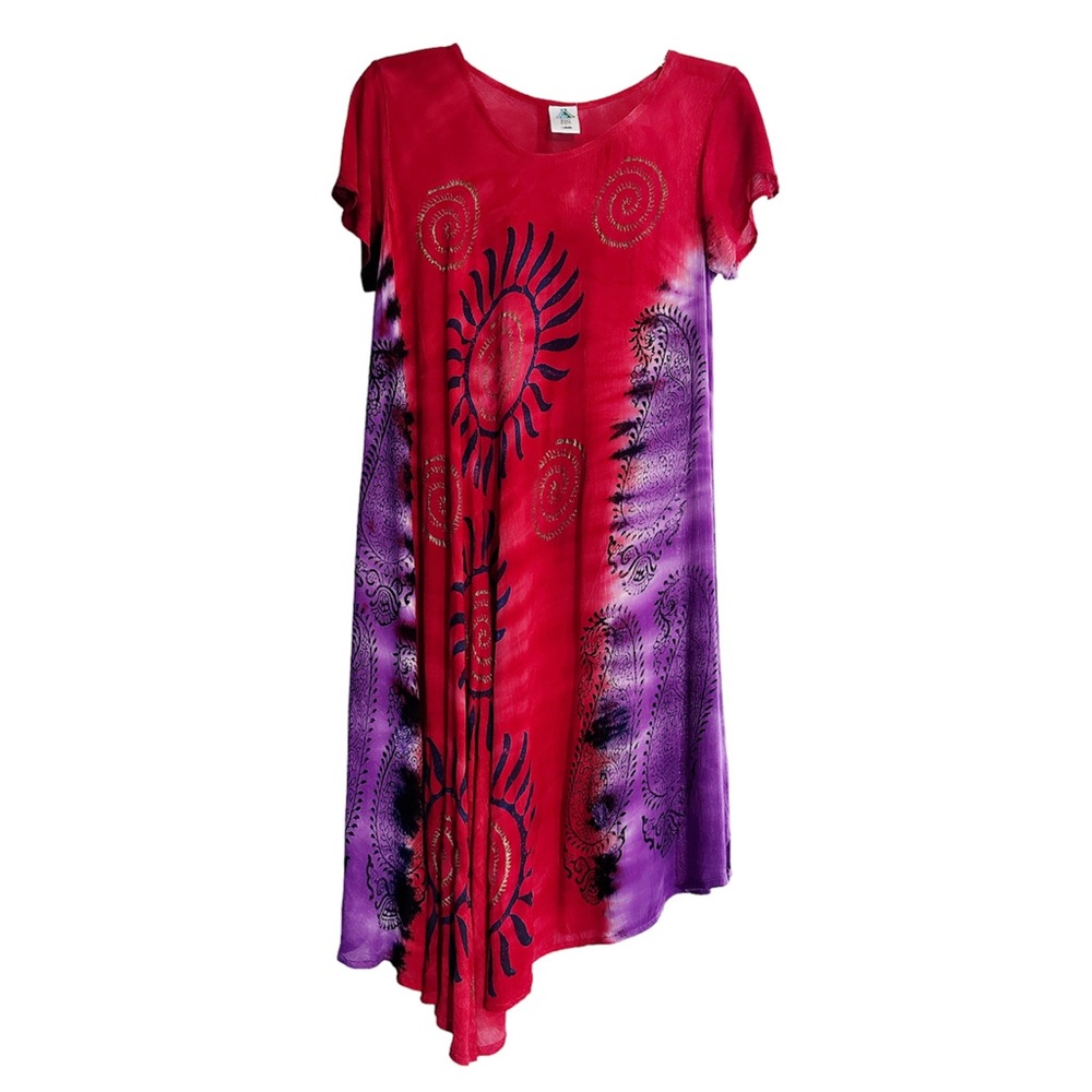 Asymmetrical Dress Swim Cover NWOT